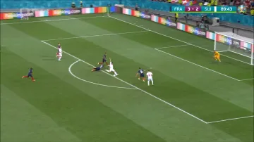 Gól v utkání Francie – Švýcarsko: Gavranovič - 3:3 (90. min)