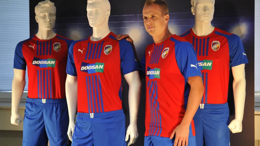 Fotbalová Plzeň představila dresy pro novou sezonu