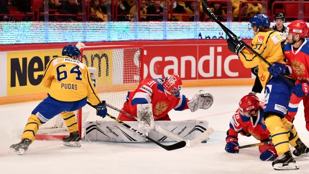 Utkání Švédsko – Rusko