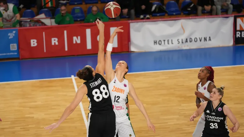 Žabiny porazily londýnské Lvice a jsou v Eurocupu blízko postupu