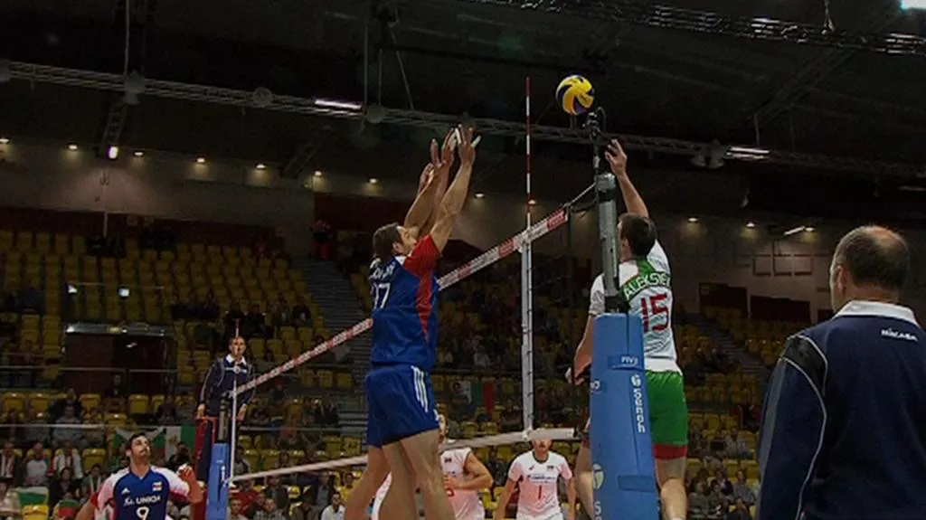 Čeští volejbalisté hrají s Bulharskem