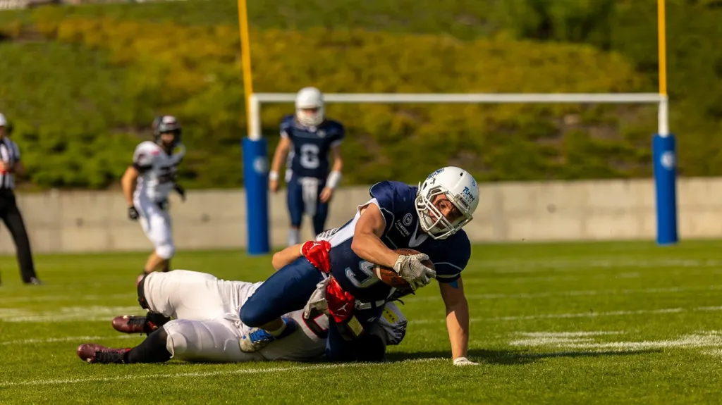Utkání Ostrava Steelers – Vysočina Gladiators