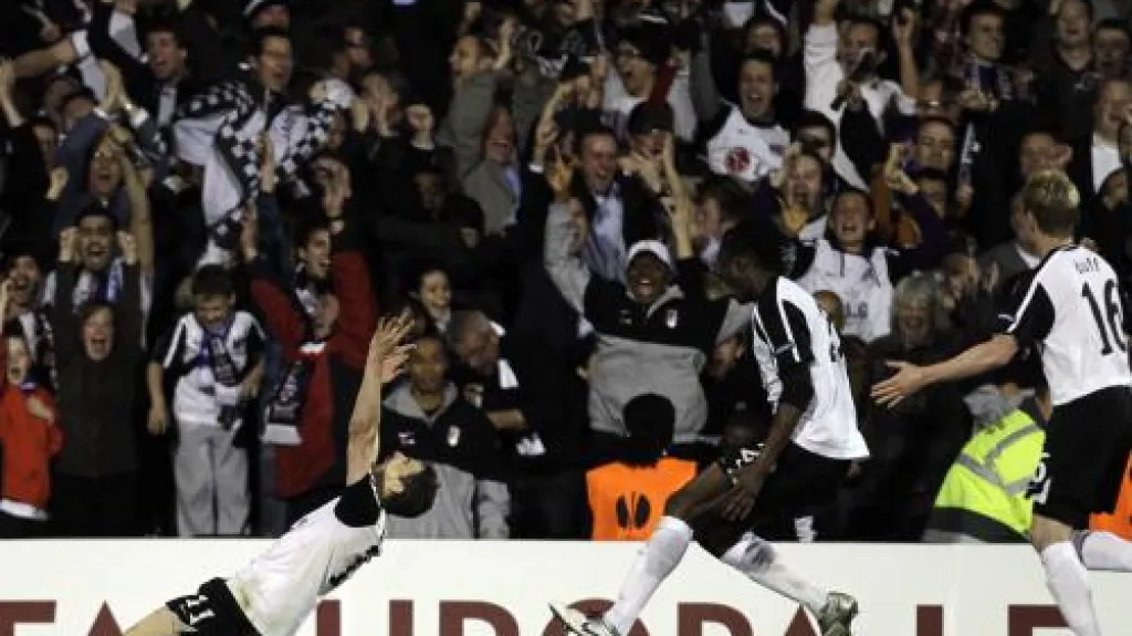 Radost hráčů Fulhamu