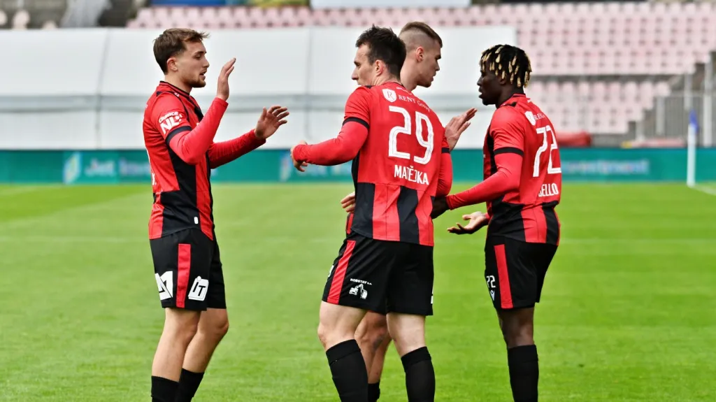 Radost fotbalistů Táborska