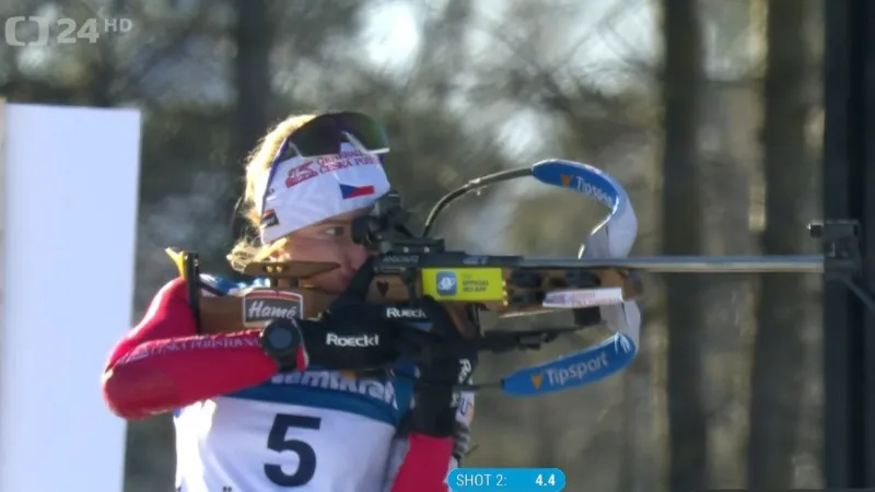 Sestřih vytrvalostního závodu biatlonistek na MSJ