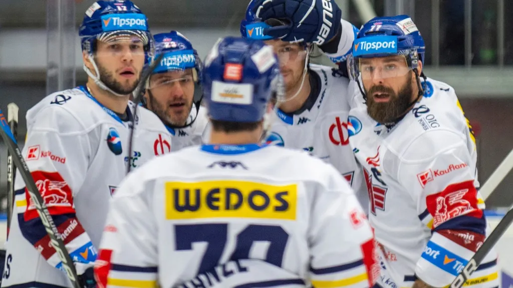 Radost hokejistů Českých Budějovic