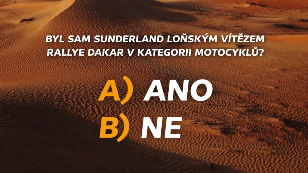 Soutěž Rallye Dakar – 12. 1.