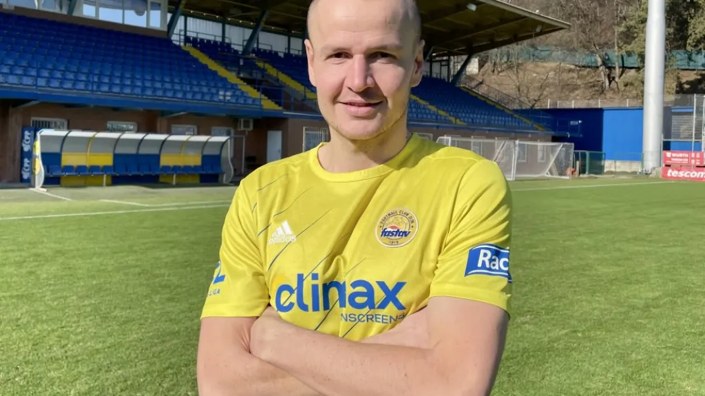 Adam Hloušek v dresu Zlína