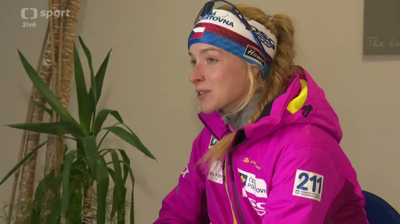 Co jí přinesla Anterselva a líbí se jí označení česká jednička? Odpovídala Markéta Davidová