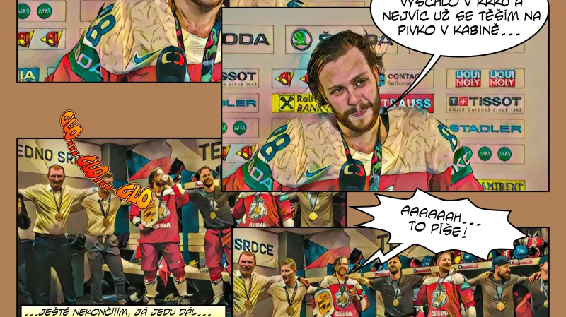 České bronzové završení MS