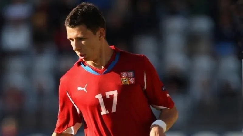 Obránce Spartaku Marek Suchý