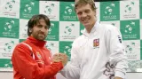 Tomáš Berdych a Janko Tipsarevič