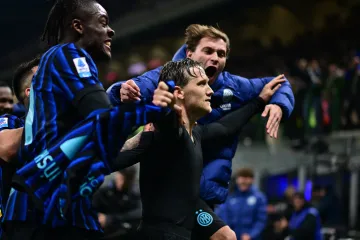 Radost fotbalistů Interu