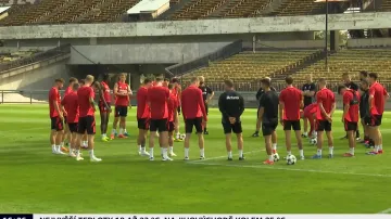 Fotbalisté Sparty se připravují na nejdůležitější zápas podzimu proti Malmö