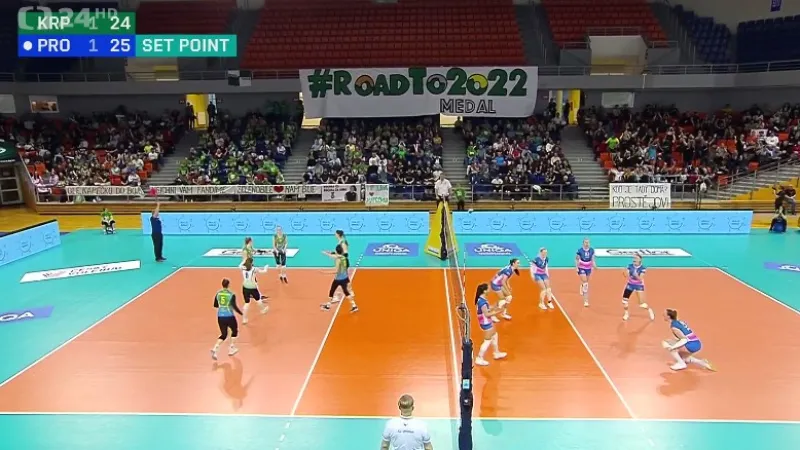 KP Brno vybojovalo vítězství nad Prostějovem v pěti setech