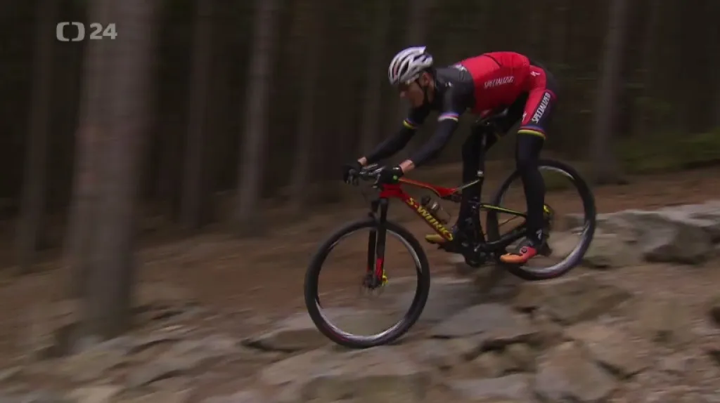 Kulhavý testuje trať na domácí závod Světového poháru