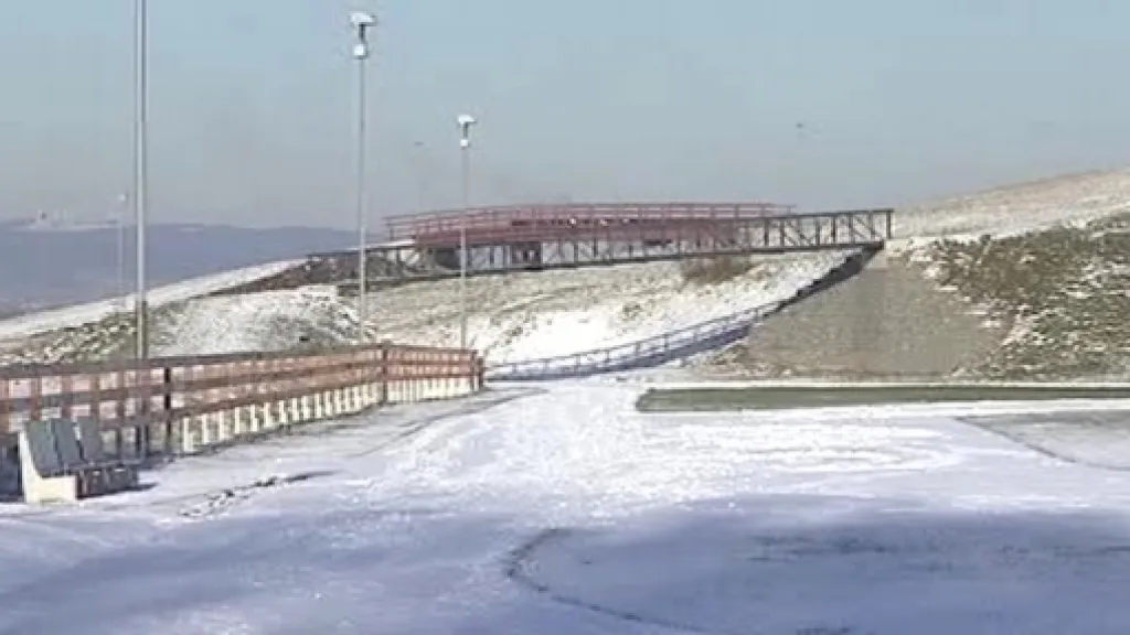 Běžecký areál ve Vesci