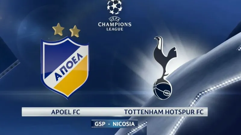 Sestřih utkání APOEL Nikósie - Tottenham Hotspur