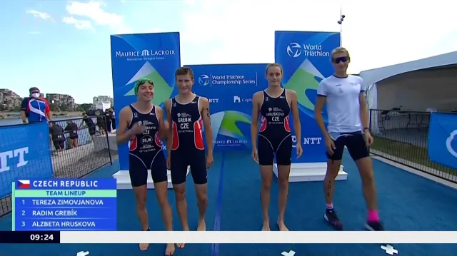 Smíšenou triatlonovou štafetu vyhráli v Montrealu Američané