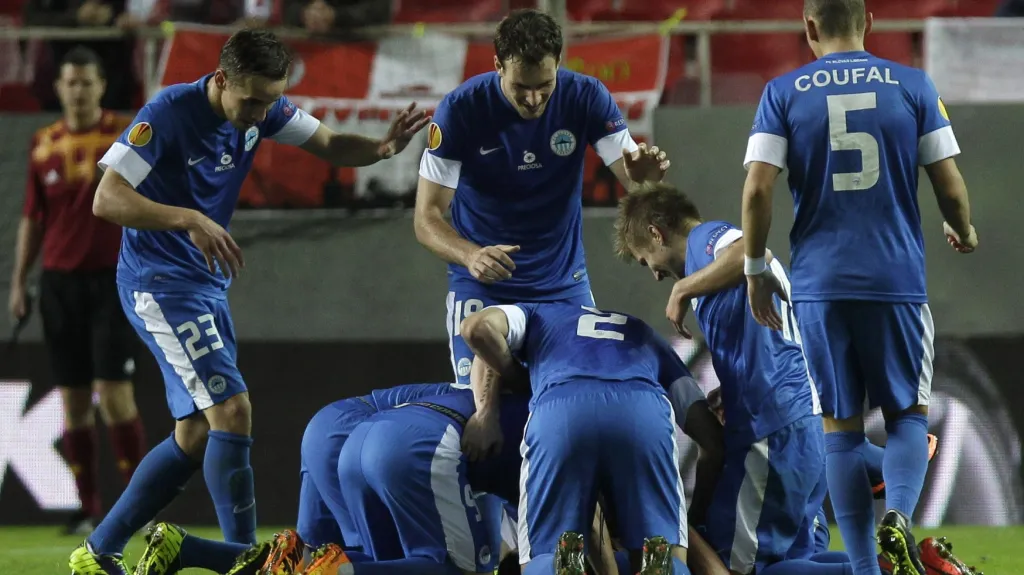 Radost fotbalistů Liberce