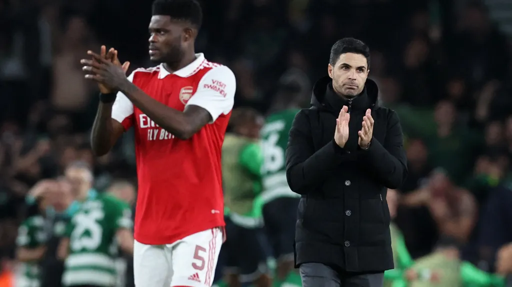 Zklamaný trenér Arsenalu Mikel Arteta