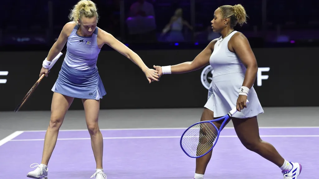 Kateřina Siniaková a Taylor Townsendová