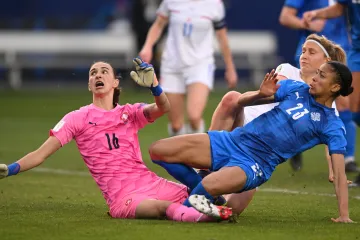 Olivie Lukášová v dresu české reprezentace