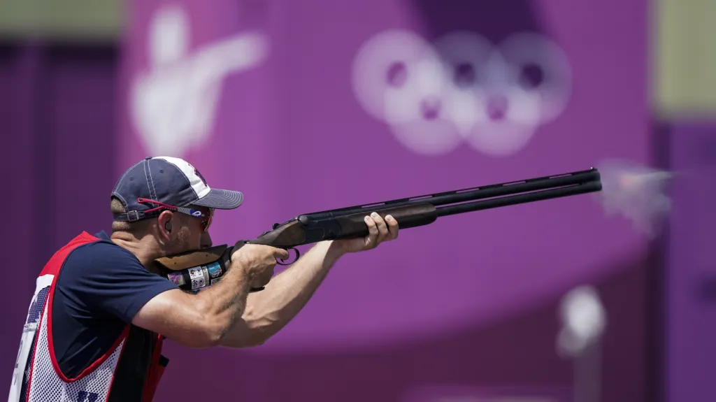 Favorizovaný Vincent Hancock zatím na střelnici v Tokiu chybu neudělal