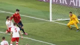 Gól v utkání Španělsko - Polsko: Morata - 1:0 (25. min.)