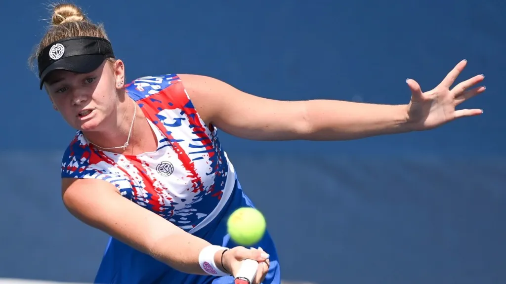 Lucie Havlíčková na juniorském US Open