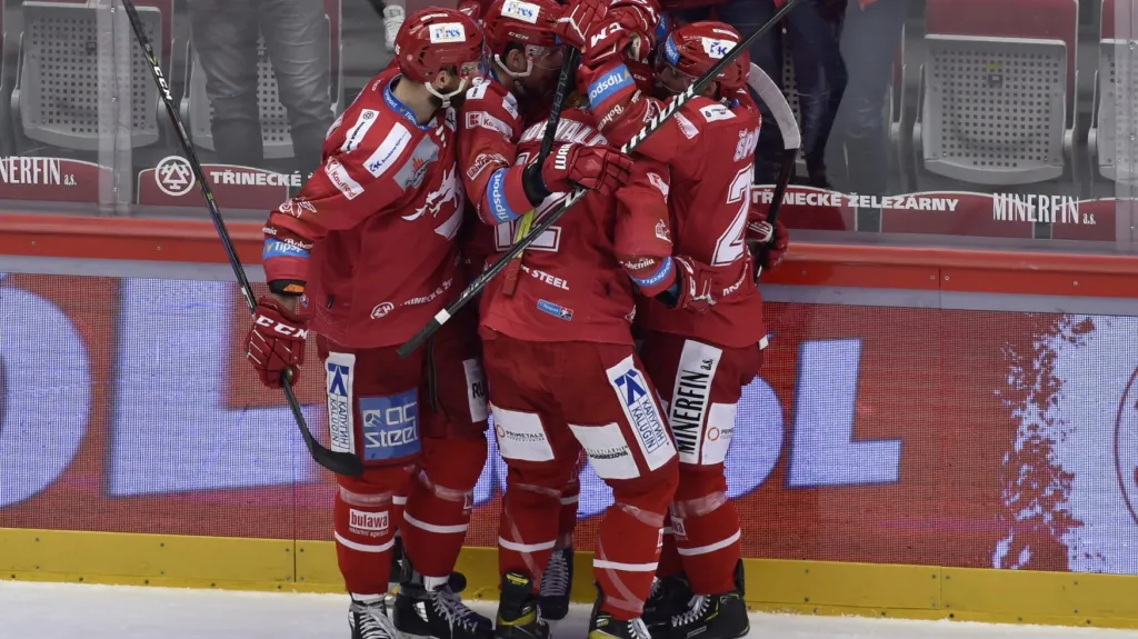 Radost třineckých hráčů