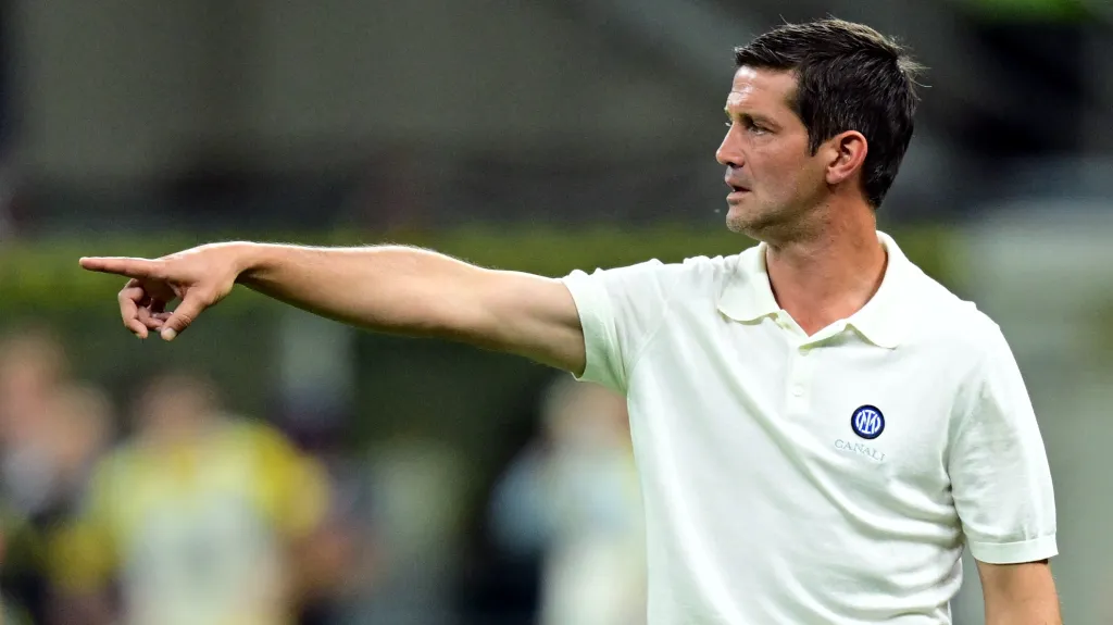 Trenér Interu Milán Cristian Chivu