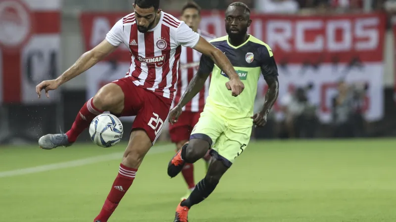 Sestřih utkání Olympiakos - Plzeň