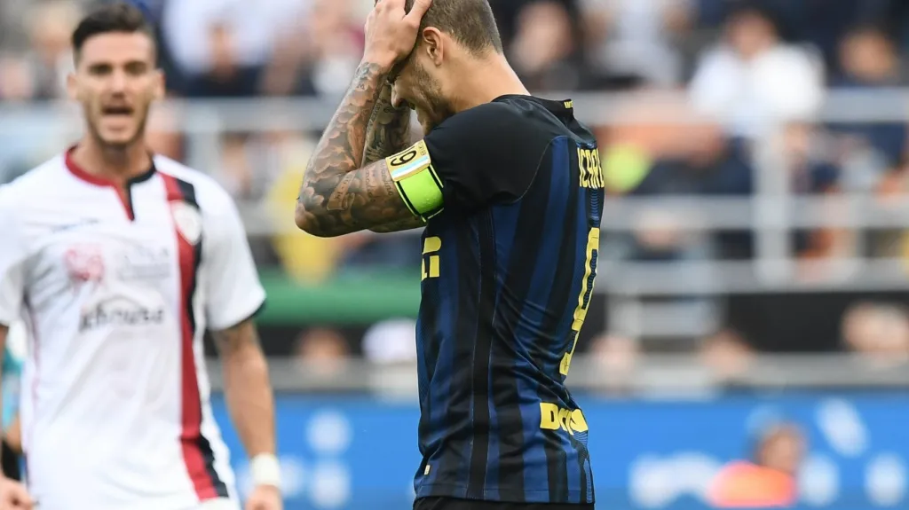 Zklamaný Mauro Icardi
