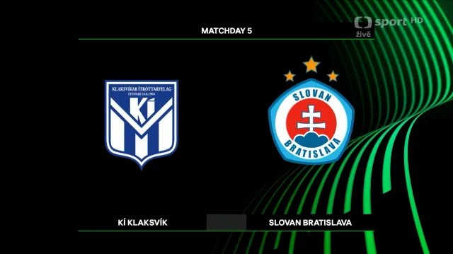 Sestřih utkání Klaksvík – Slovan Bratislava