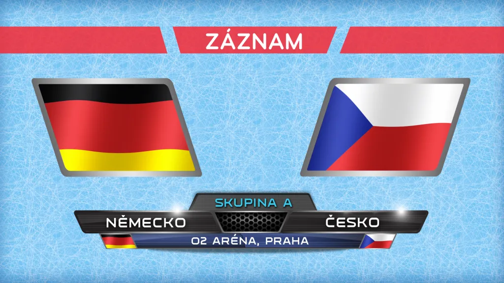 Záznam utkání Německo - Česko