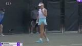 Mladičká Fruhvirtová vyhrála své první zápasy na WTA