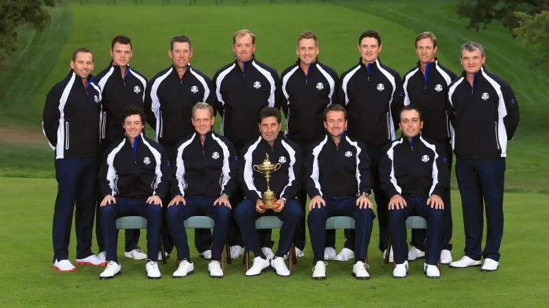 Tým Evropy pro Ryder Cup 2012
