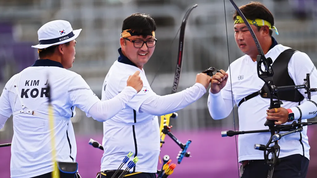 Korejské družstvo lukostřelců