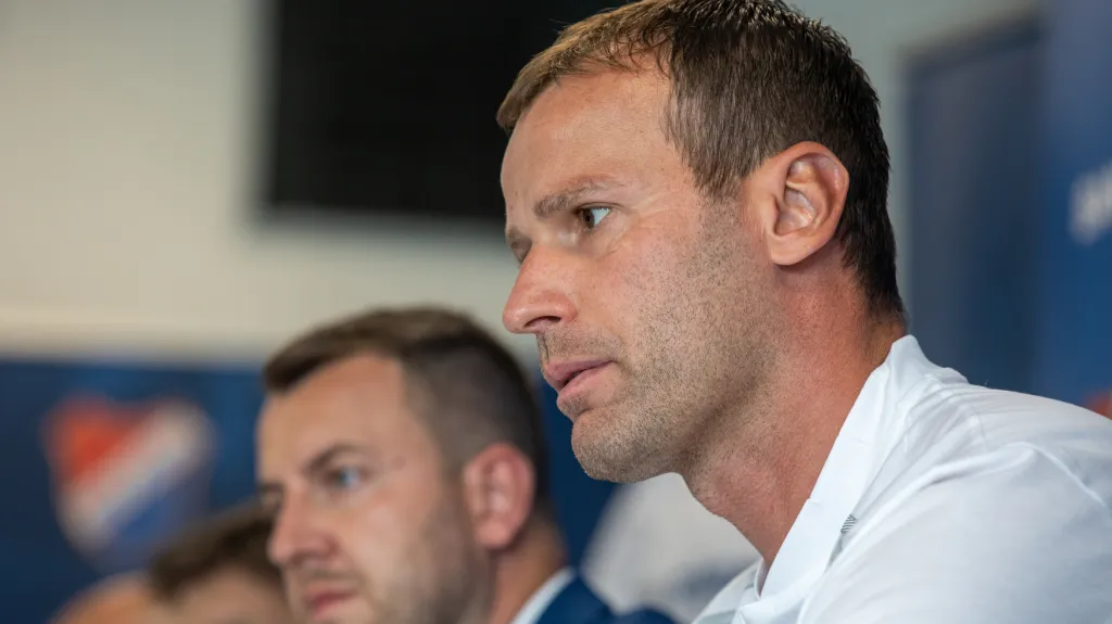 Kouč Baníku Ostrava Ondřej Smetana
