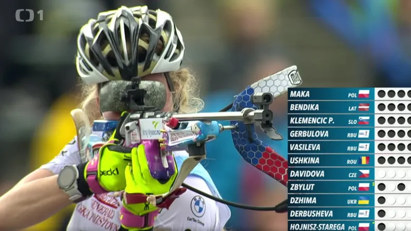 Krčmář s Davidovou ovládli na MS v letním biatlonu také stíhačky