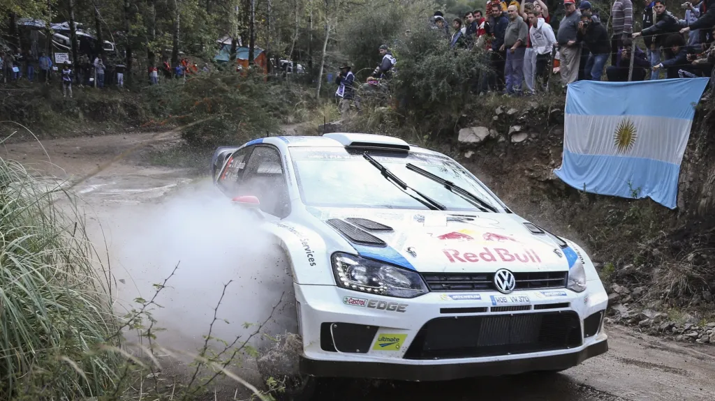 Jari-Matti Latvala na Argentinské rallye