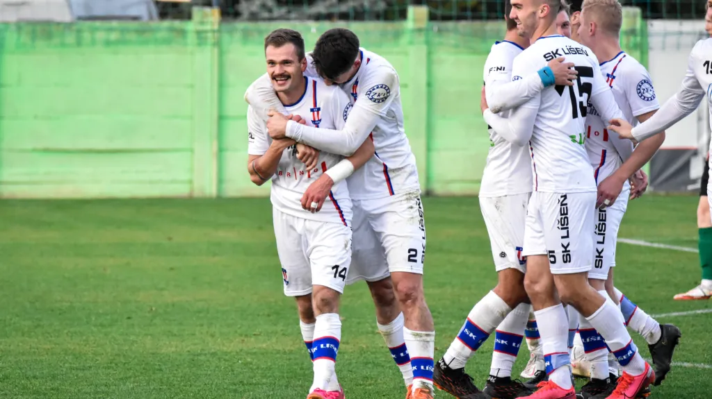 Radost fotbalistů Líšně