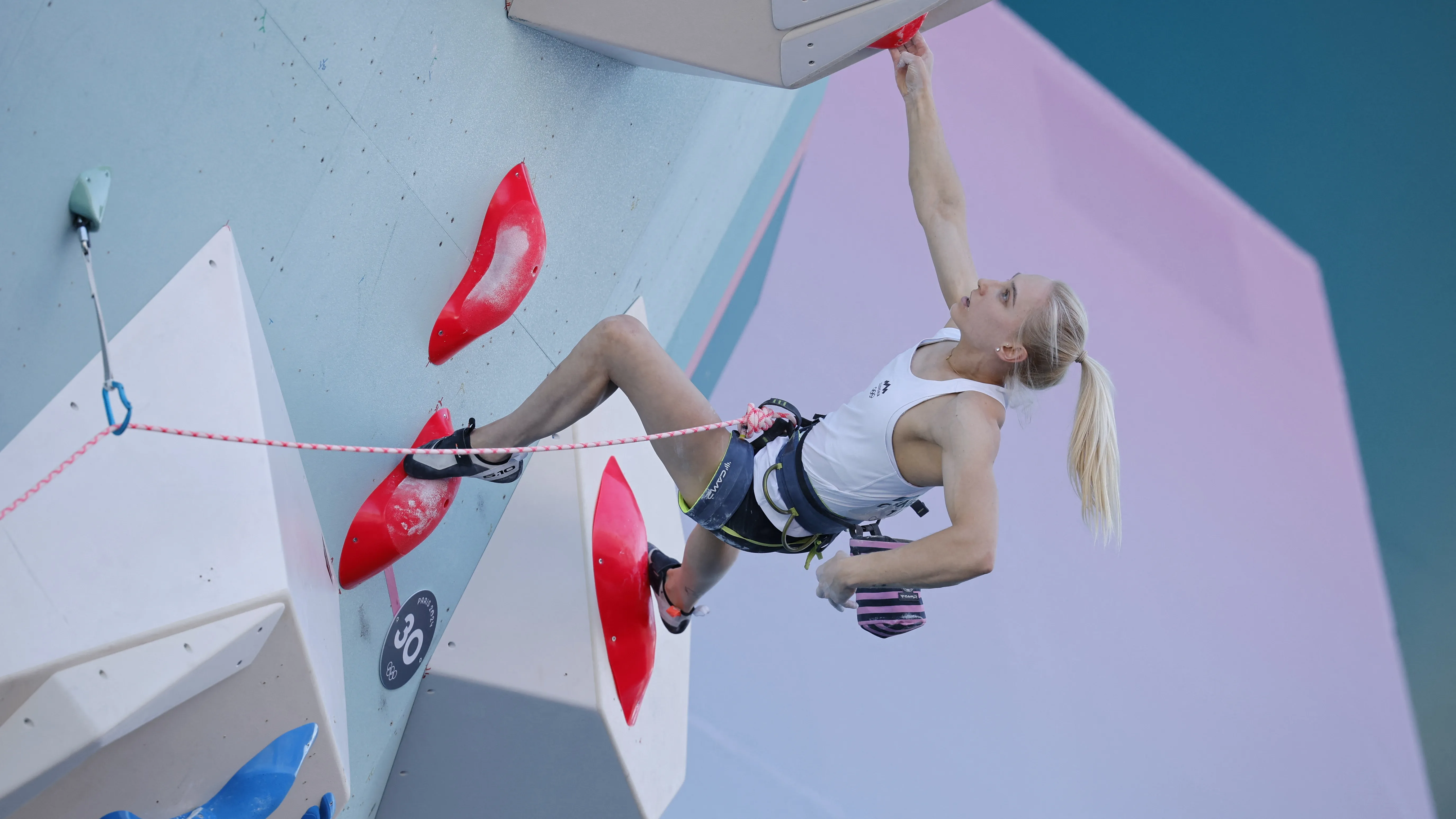 Vítězný pokus Janjy Garnbretové