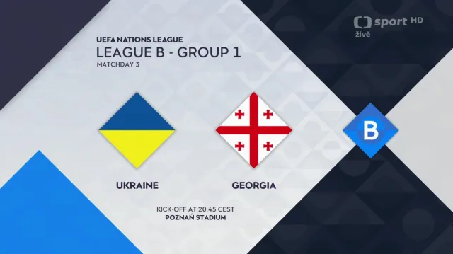 Sestřih utkání Ukrajina – Gruzie