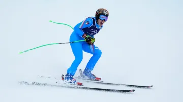 Zlatá jízda Federicy Brignoneové v super-G