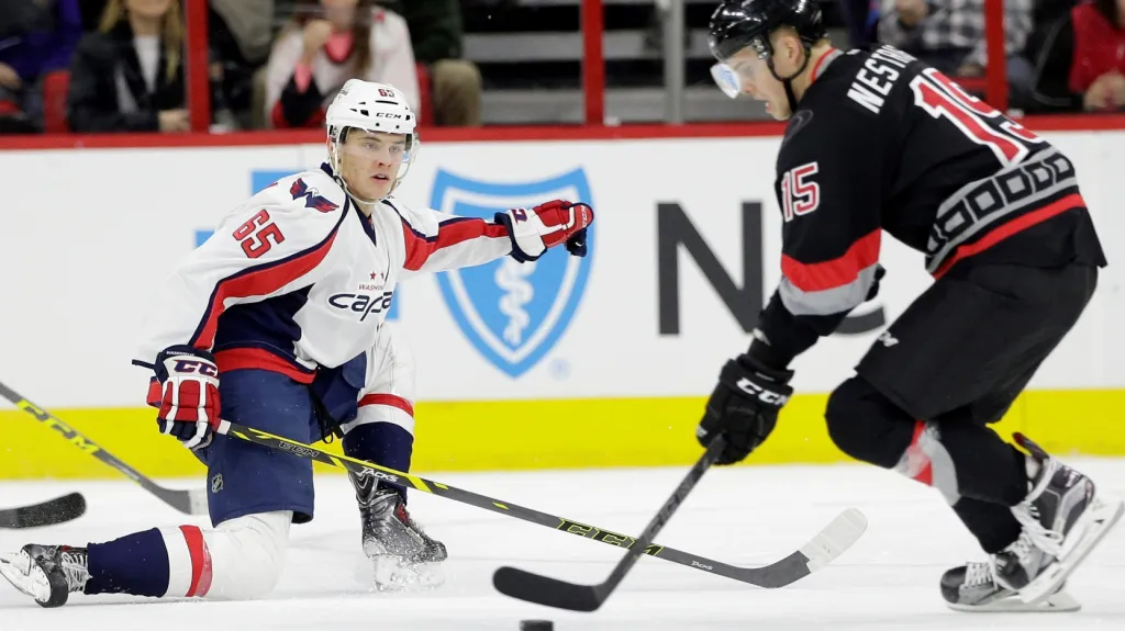 Andrej Nestrašil v útočné akci