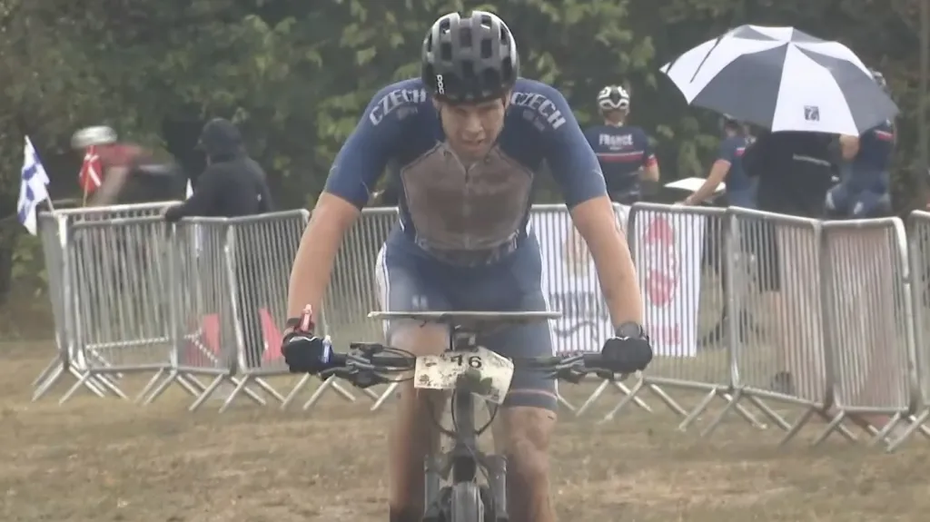 Orientační biker Jan Hašek