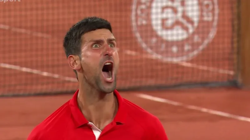 Dramatický poslední gem v utkání Djokovič - Berrettini