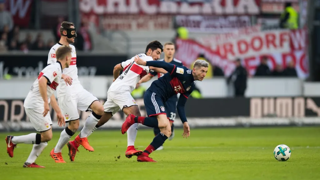 Utkání Stuttgart - Bayern Mnichov
